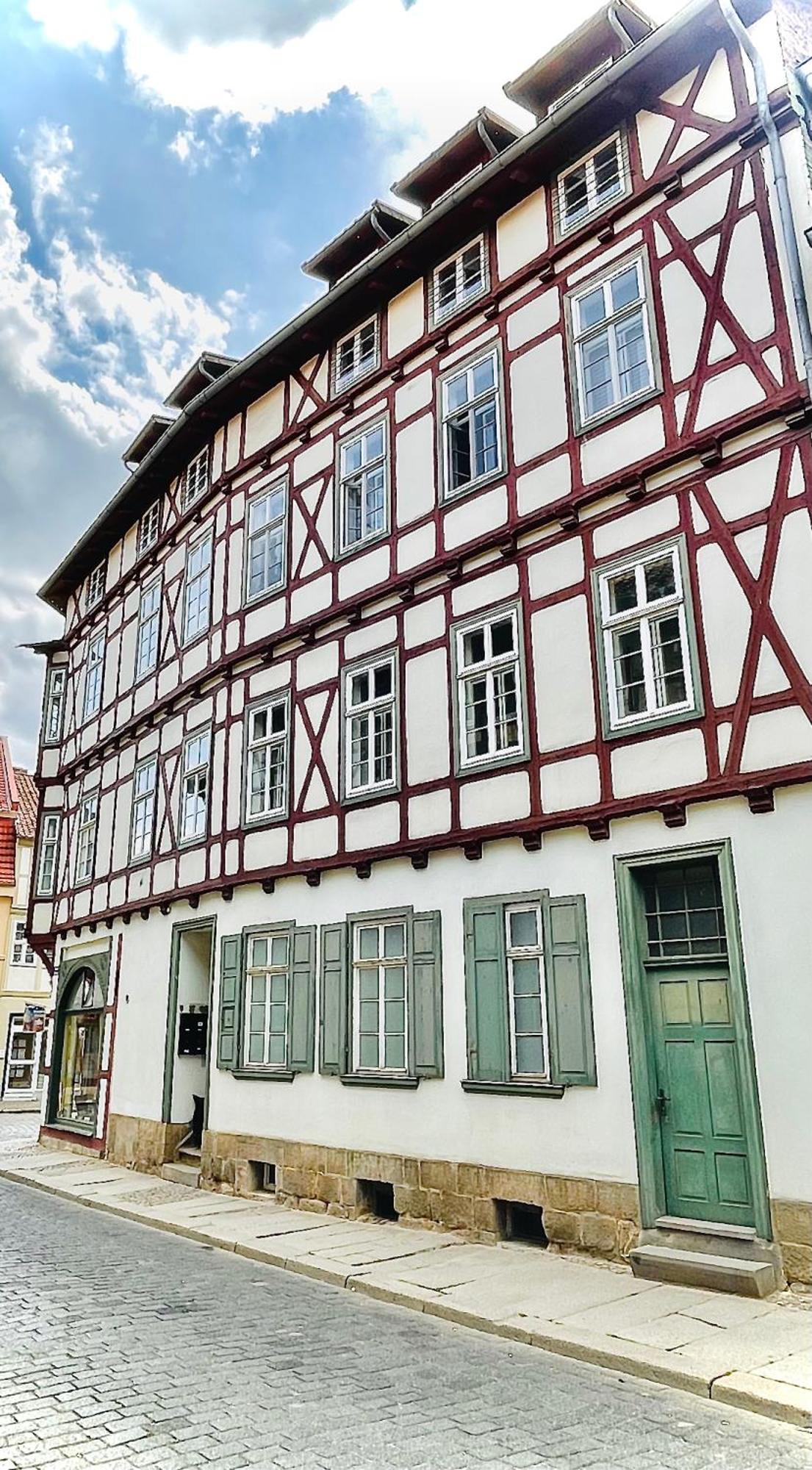 Apartmán Fachwerktraeume - 35M² Weltkulturerbe Quedlinburg Exteriér fotografie