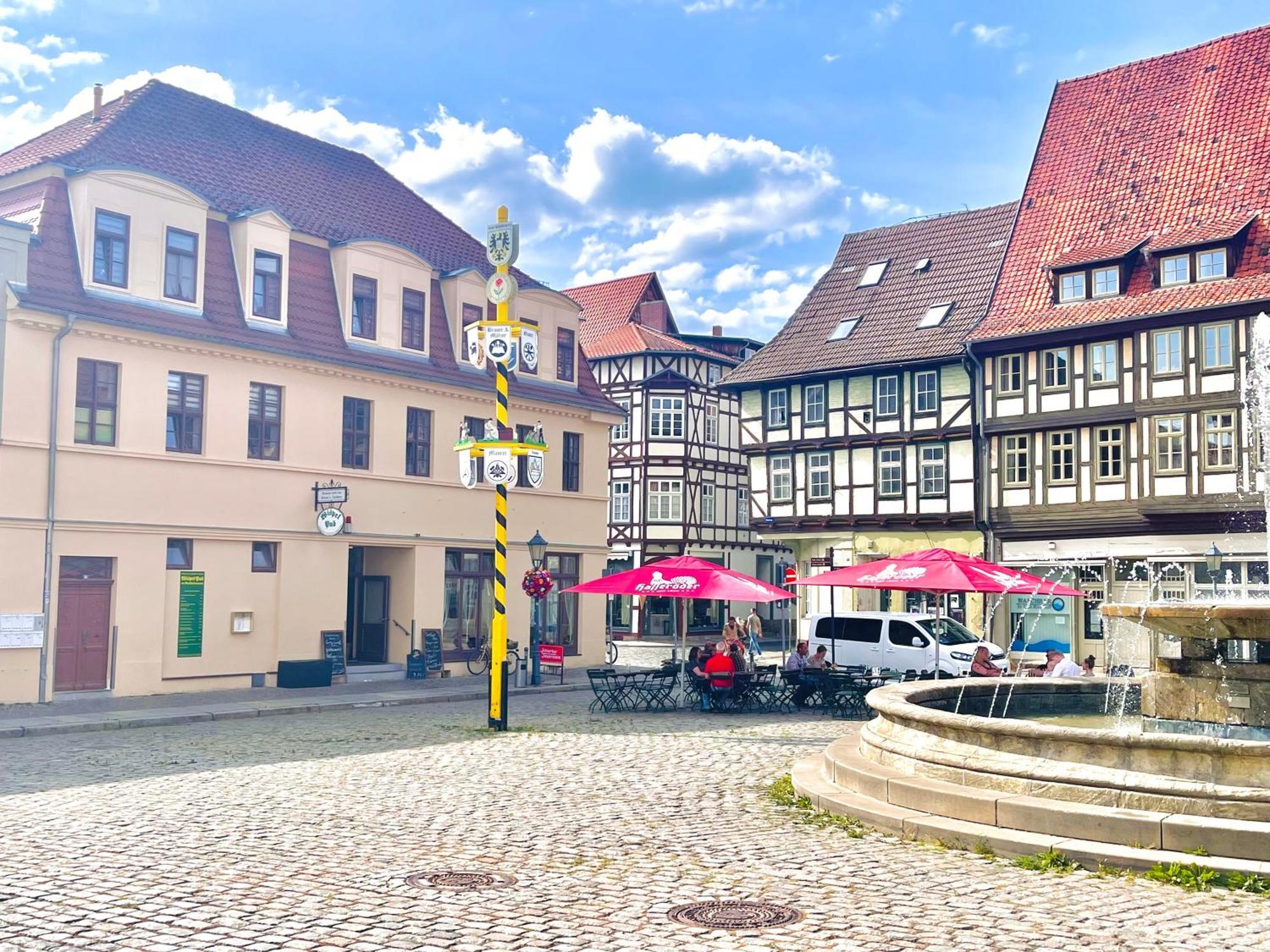 Apartmán Fachwerktraeume - 35M² Weltkulturerbe Quedlinburg Exteriér fotografie