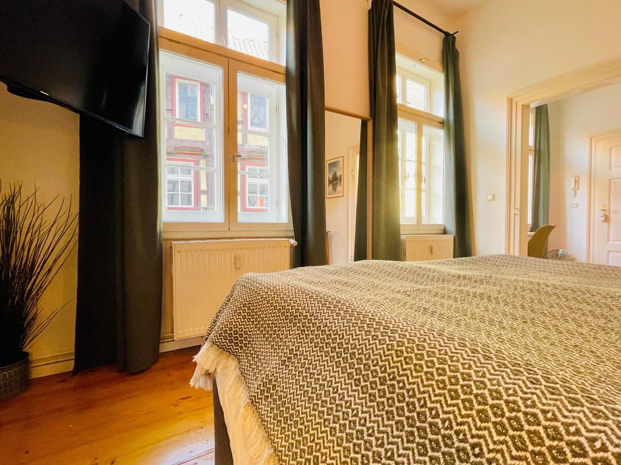 Apartmán Fachwerktraeume - 35M² Weltkulturerbe Quedlinburg Exteriér fotografie