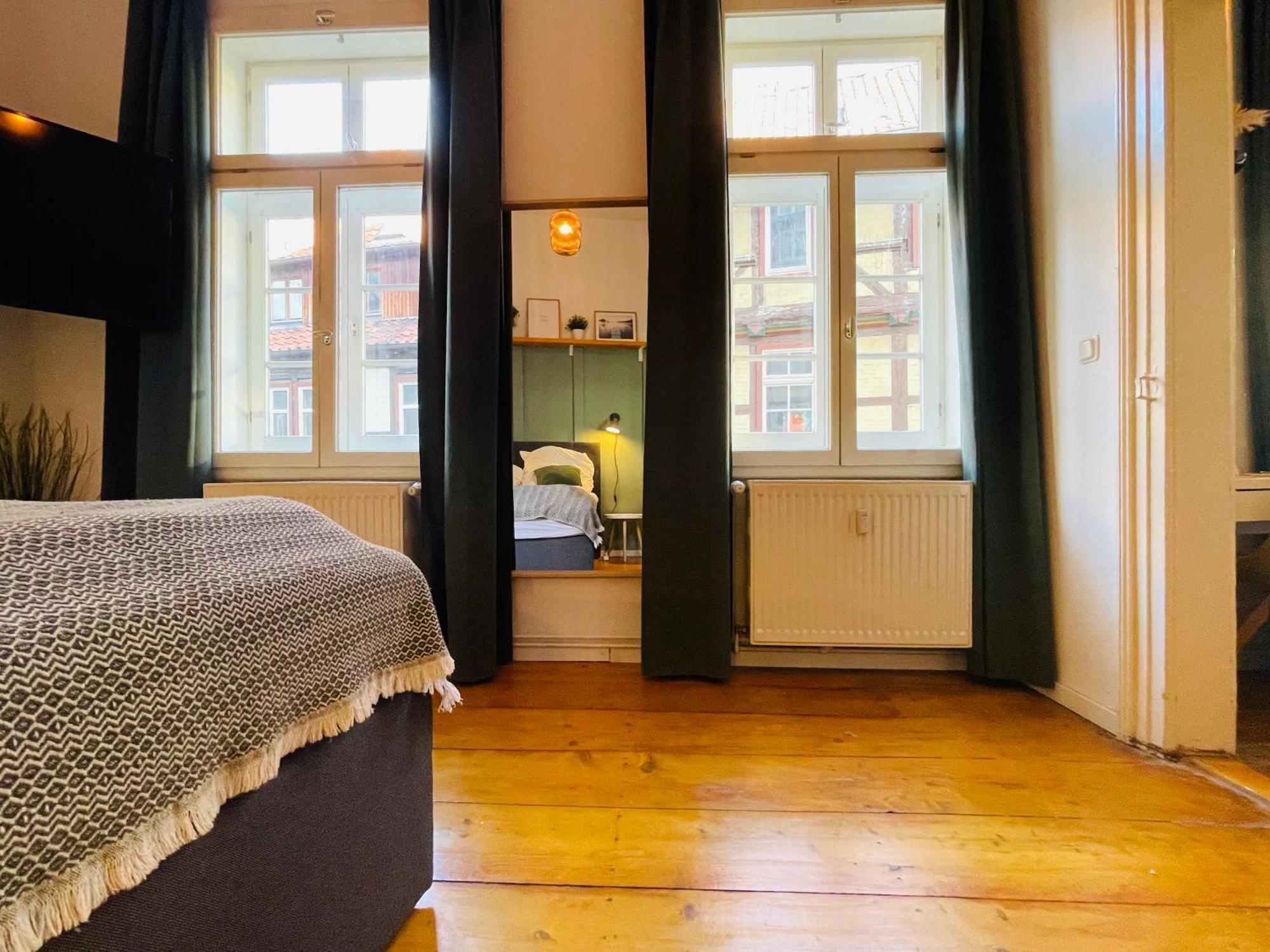 Apartmán Fachwerktraeume - 35M² Weltkulturerbe Quedlinburg Exteriér fotografie