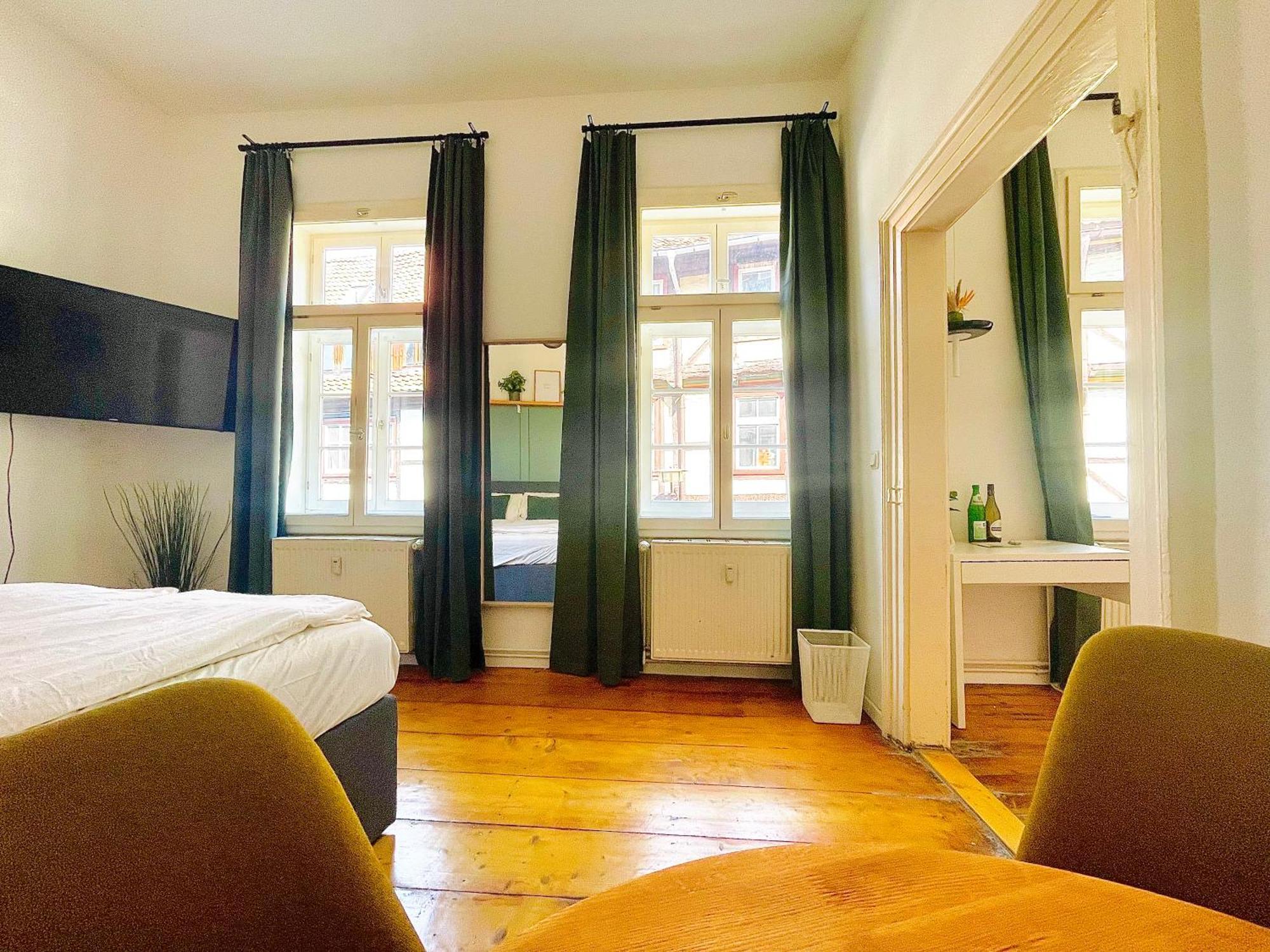 Apartmán Fachwerktraeume - 35M² Weltkulturerbe Quedlinburg Exteriér fotografie