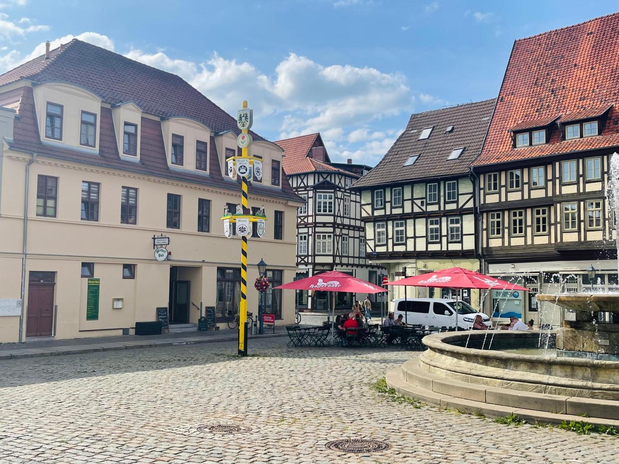 Apartmán Fachwerktraeume - 35M² Weltkulturerbe Quedlinburg Exteriér fotografie
